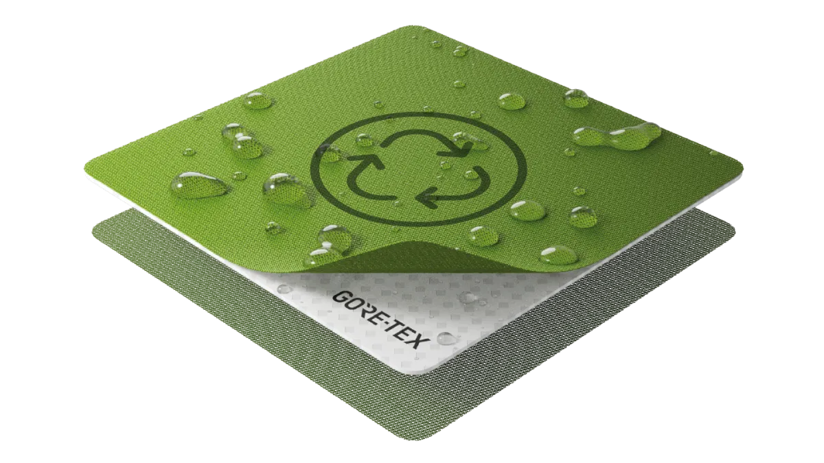 GORE-TEX laminate close-up